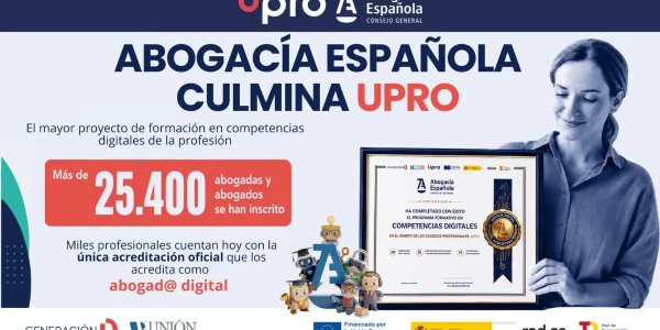 La Abogacía cierra Upro, su programa de competencias digitales con más de 25.400 inscritos